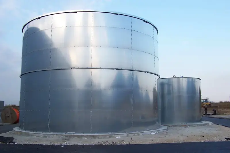 Cuves source aériennes d'alimentation en eau incendie