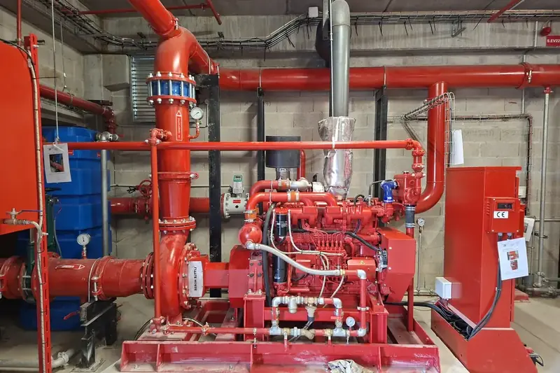 Groupe motopompe diesel de sécurité incendie